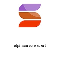 alpi marco e c. srl