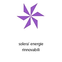solera' energie rinnovabili