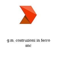 g.m. costruzioni in ferro snc