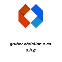 gruber christian e co. o.h.g.