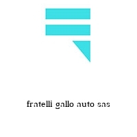 Logo fratelli gallo auto sas
