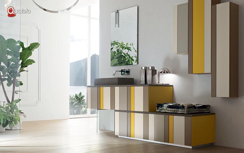 Idee ristrutturazione bagno: Bagno spazio Living