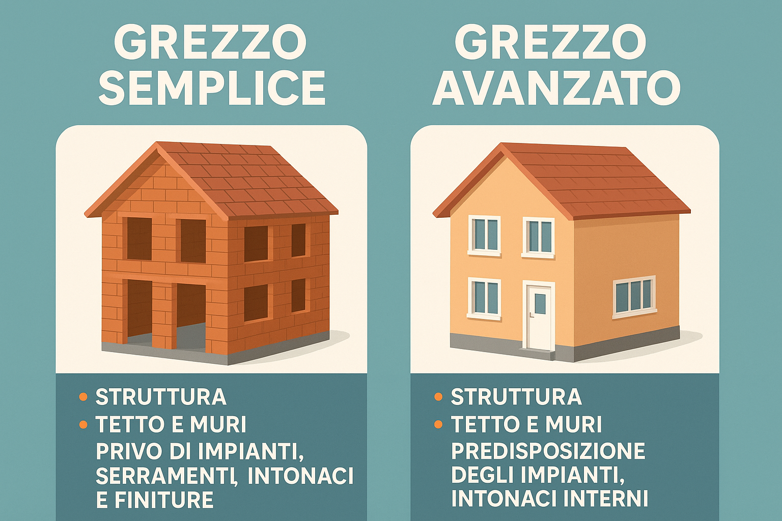 Grezzo semplice e grezzo avanzato