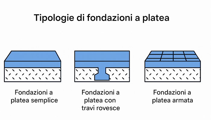 tipologie fondazioni a platea