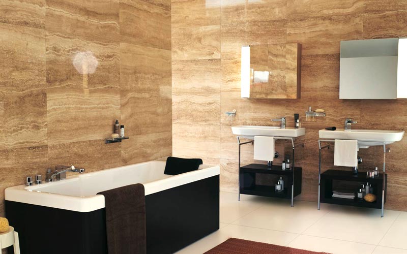 Idee ristrutturazione bagno: Bagno in marmo