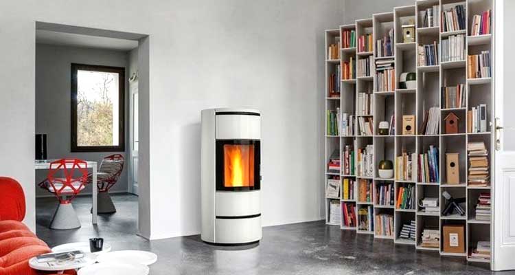 Stufa pellet arredamento